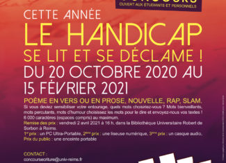 Le handicap se lit et se déclame !