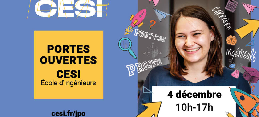 4 décembre : Portes ouvertes du CESI - Campus Reims