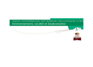 Journée “Environnement, société et bioéconomie”